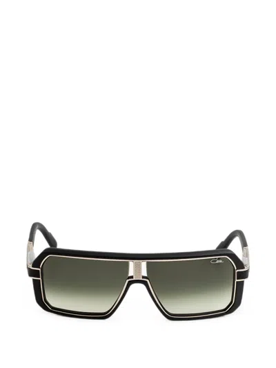 Cazal 8053 Geometric-frame Sunglasses In Black