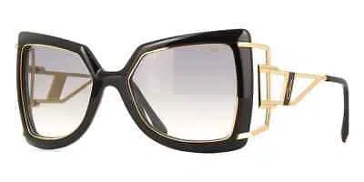 Pre-owned Cazal 8506-001 Black-gold In Gray