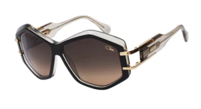 Pre-owned Cazal 8507-001 Black Gold In Gray