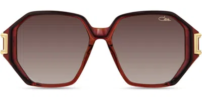 Cazal 8522 004 Men's Sunglasses  Size 54 In Red