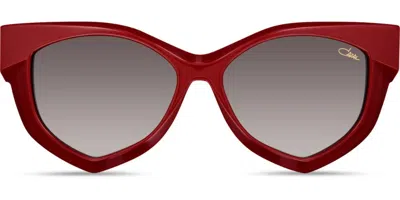 Cazal 8523 004 Men's Sunglasses  Size 57 In Red
