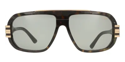 Cazal 882 003 Men's Sunglasses Tortoiseshell Size 63 In Black