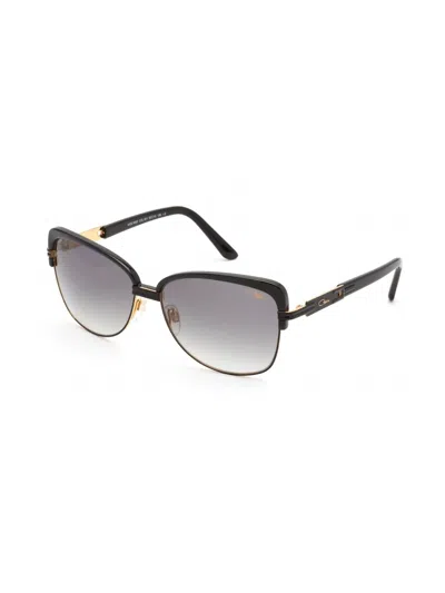 Cazal 9062 Sunglasses In Black / Grey Gradient