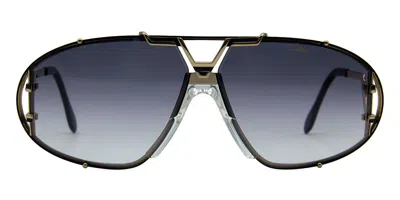 Cazal 907 001 Women's Sunglasses Gold Size 64 In Blue