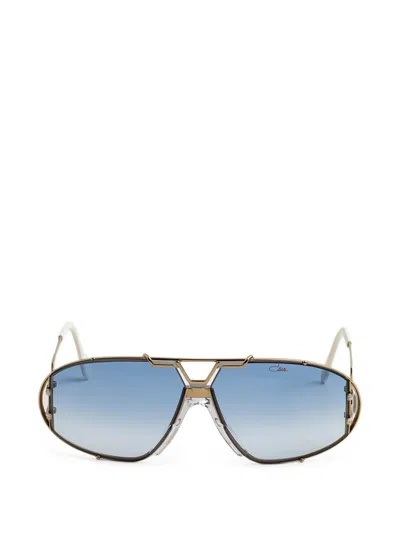 Cazal 907 Pilot-frame Sunglasses In Gold