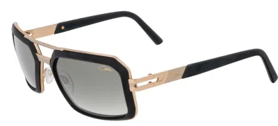 Pre-owned Cazal 9094 Matte Black/green Shaded (002) Sunglasses