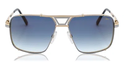 Cazal 9099 003 Men's Sunglasses Gold Size 59 In Multi