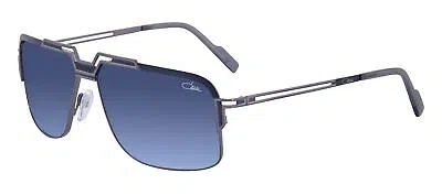 Pre-owned Cazal 9103-003 Night Blue-gunmetal