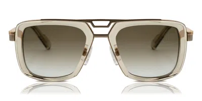 Cazal 9104 003 Men's Sunglasses Brown Size 54