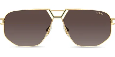 Cazal 9114 003 Men's Sunglasses  Size 62 In Brown