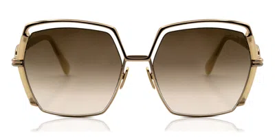 Cazal 9502 003 Men's Sunglasses Gold Size 58