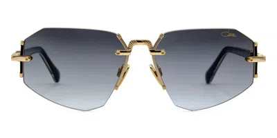 Cazal 9509 001 Women's Sunglasses Gold Size 57 In Multi
