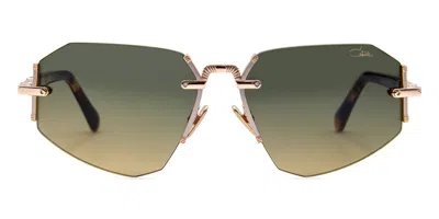 Cazal 9509 003 Women's Sunglasses Gold Size 57 In Multi