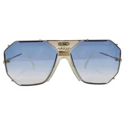 Pre-owned Cazal 951 Blue Gradient 1980s Sunglasses