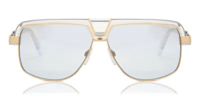 Cazal 991 003 Men's Sunglasses Clear Size 62 In Gold