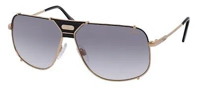 Pre-owned Cazal 994-001 Black-gold In Gray