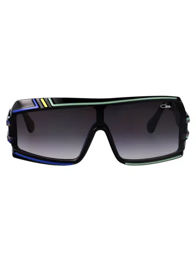 Cazal Black Plastic Sunglasses