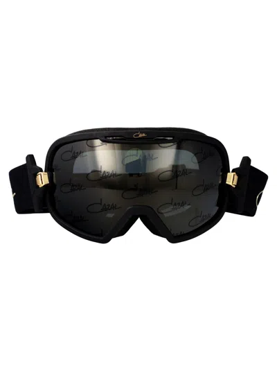 Cazal Black Plastic Sunglasses In Pink