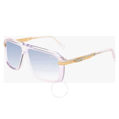 Cazal Blue Gradient Ar Coated Navigator Unisex Sunglasses  8050 002 60