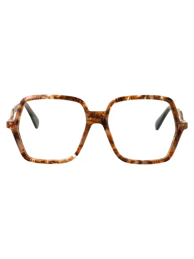 Cazal Brown Acetate Glasses