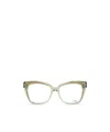 Cazal Cat Eye Glasses In Green