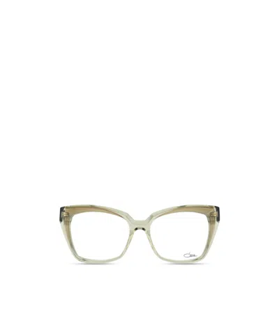 Cazal Cat Eye Glasses In Green