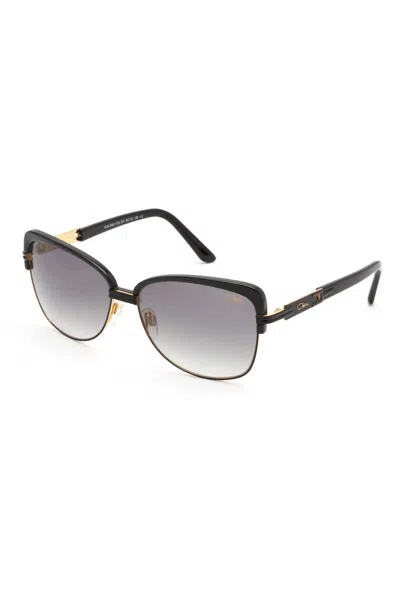 Cazal Cat-eye Sunglasses 60mm For Unisex In Black