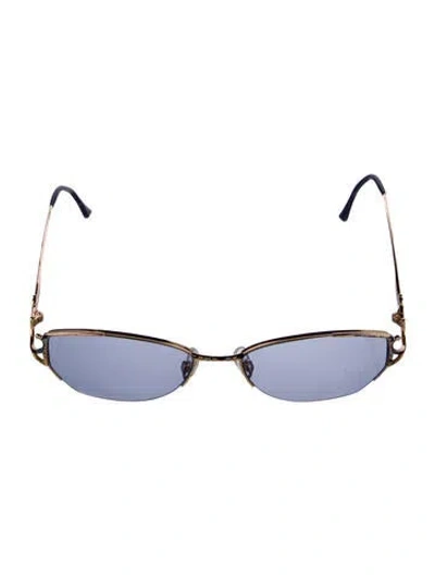 Pre-owned Cazal Cat-eye Tinted Sunglasses In Multi