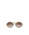 Cazal Frame Sunglasses In Brown