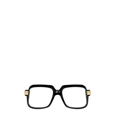 Cazal Full Frame Plain Mirror In Black