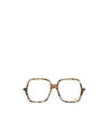 Cazal Full Frame Plain Mirror In Gold