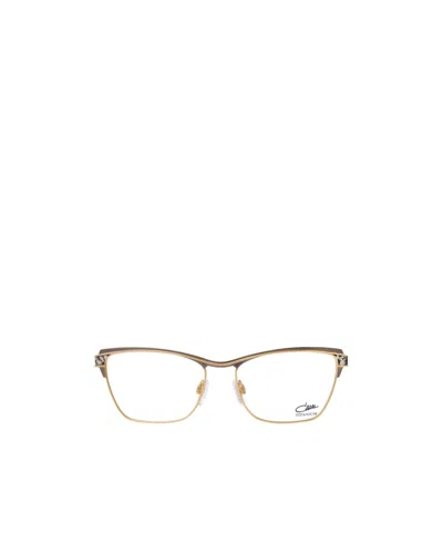 Cazal Full-frame Plain Mirror In Gold
