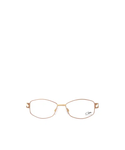 Cazal Full-frame Plain Mirror In Gold