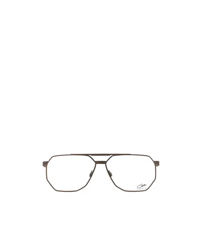 Cazal Geometric Frame Glasses In Black