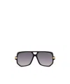 Cazal Geometric-frame Sunglasses In Purple