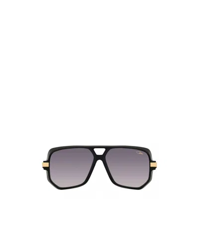 Cazal Geometric-frame Sunglasses In Purple