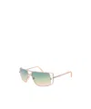 Cazal Geometric Sunglasses In Multi