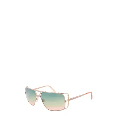 Cazal Geometric Sunglasses In Multi