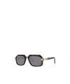 Cazal Geometric Sunglasses In Black