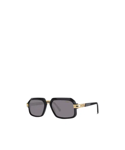 Cazal Geometric Sunglasses In Black