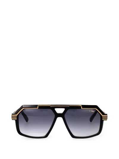Cazal Geometric-frame Sunglasses In Black