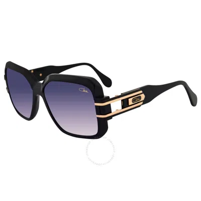 Cazal Grey Gradient Butterfly Ladies Sunglasses  623/3 001 57 In Black