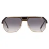 Cazal Grey Gradient Navigator Unisex Sunglasses  790/3 001 61 In Gray