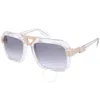Cazal Grey Gradient Square Unisex Sunglasses  669 003 56