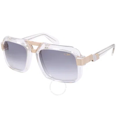 Cazal Grey Gradient Square Unisex Sunglasses  669 003 56
