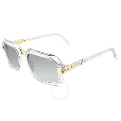 Cazal Grey Square Unisex Sunglasses  6004/3 004 56