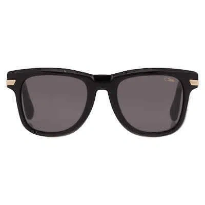 Pre-owned Cazal Grey Square Unisex Sunglasses  8041 001 52  8041 001 52 In Gray