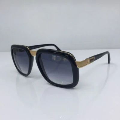 Pre-owned Cazal Legends 616/3 Black Gold/grey Shaded (001) Sunglasses