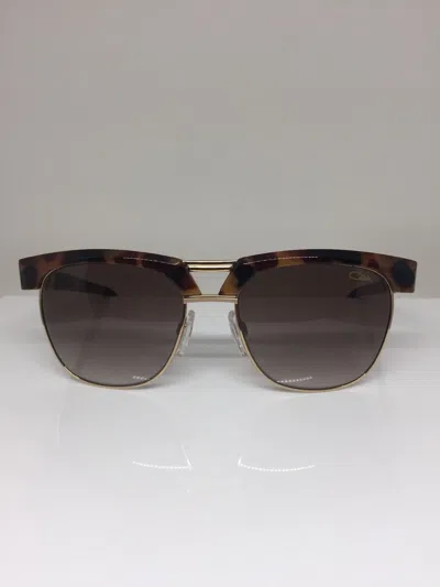 Pre-owned Cazal Legends 9065 Sunglasses Authentic C. 003 Tortoise & Gold 54mm Germany In Brown
