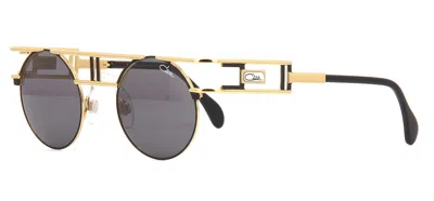 Pre-owned Cazal Legends 958 Gold Black/grey (302) Sunglasses In Gray